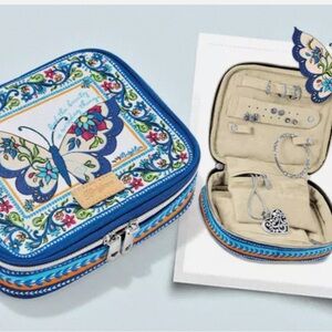 Brighton Butterfly Garden Jewelry Travel Case